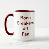 Mug Fan des briseurs #1 d'os (Gauche)