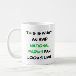Mug fan des parcs nationaux, passionné