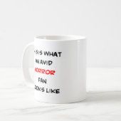 Mug fan d'horreur (Devant gauche)