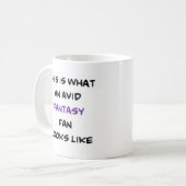 Mug fan d'imaginaire, avide (Devant gauche)