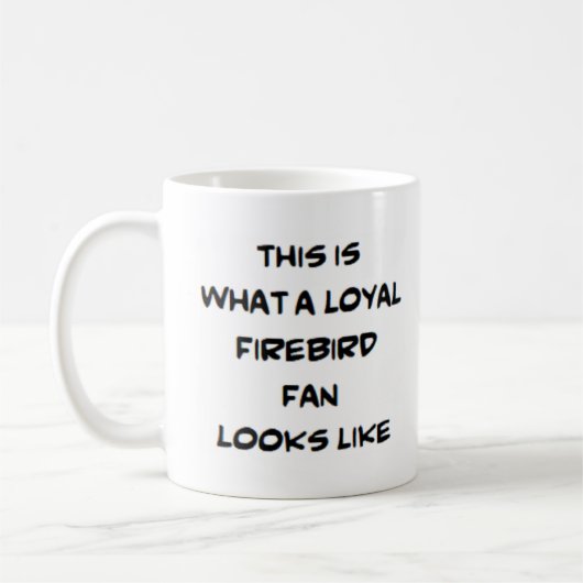 Mug fan d'oiseau-feu, loyal (Gauche)