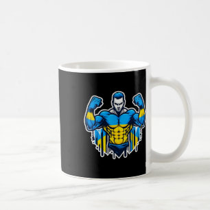 Mug Fan Ukrainien Fort Homme Drapeau Ukraine