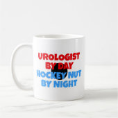 Mug Fanatique de hockey urologue (Gauche)