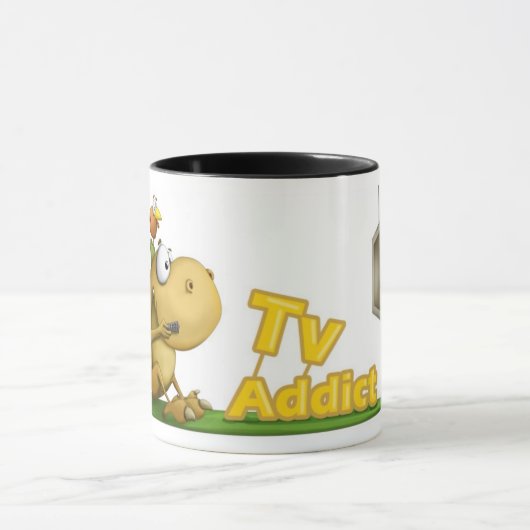 Mug Fanatique de la télé (Centre)