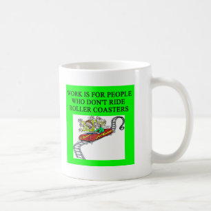 Mug fanatique de montagnes russes