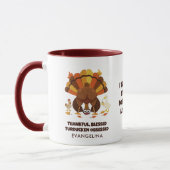 Mug FANATIQUE DE TURDUCKEN Funny Thanksgiving (Gauche)