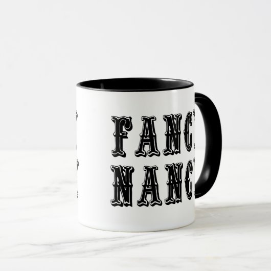 Mug Fancy Nancy (Devant droit)