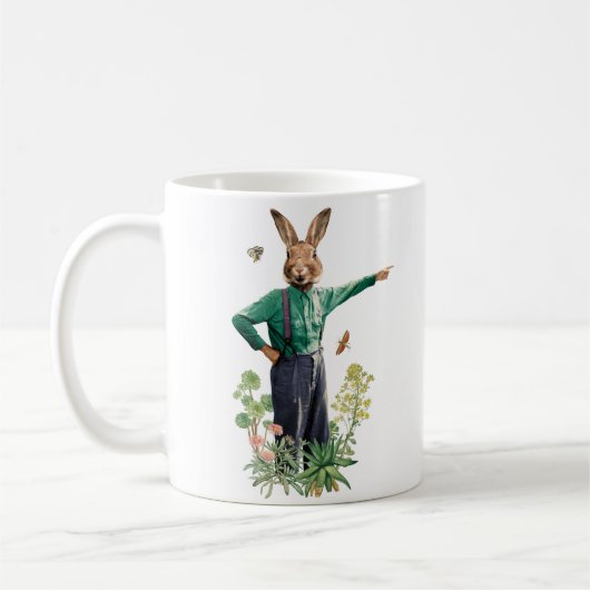MUG FANCY RABBIT AGRICULTEUR (Gauche)