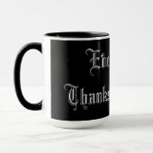 Mug Fancy Text Everyday est Thanksgiving Day Motivatio (Gauche)