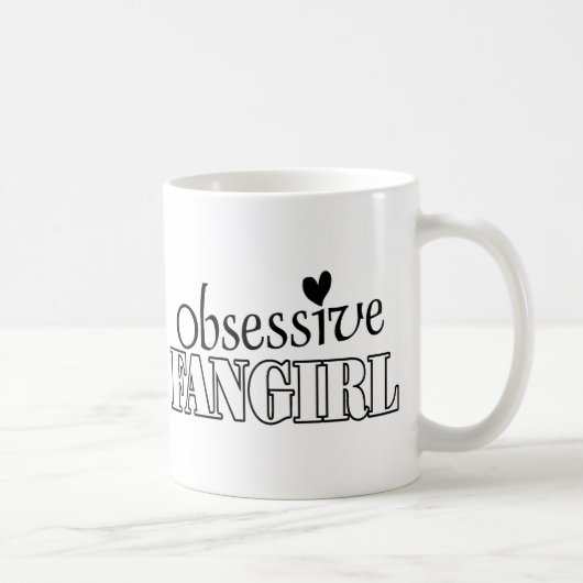 Mug Fangirl obsessionnelle (Droite)