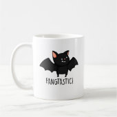 Mug Fangtastic Funny Halloween Pun (Gauche)