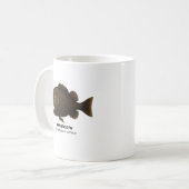 Mug Fangtooth - Animaux marins de Californie (Devant gauche)