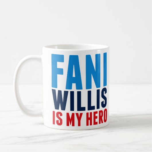 Mug Fani Willis est mon héros (Gauche)