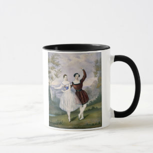 Mug Fanny Cerrito (1817-1909) et Sigr. Guerra, dans