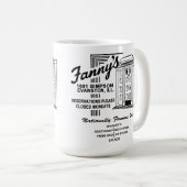 Mug Fanny's Restaurant, Evanston, IL (Devant droit)