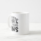 Mug Fans des donateurs d'abris pour animaux de compagn (Devant gauche)