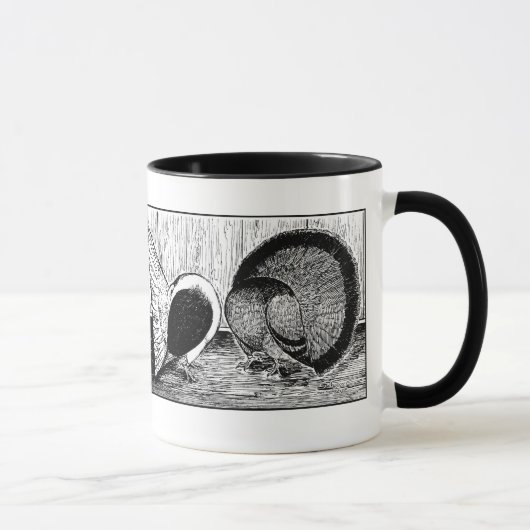 Mug Fantail Pair (Droite)