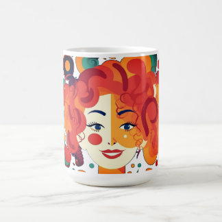 Mug Fantaisie, couleurs colorées et vibrantes
