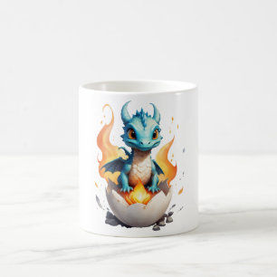 Mug Fantaisie de bébé dragon qui éclot