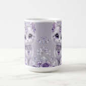 Mug Fantaisie de chaton royal violet (Centre)