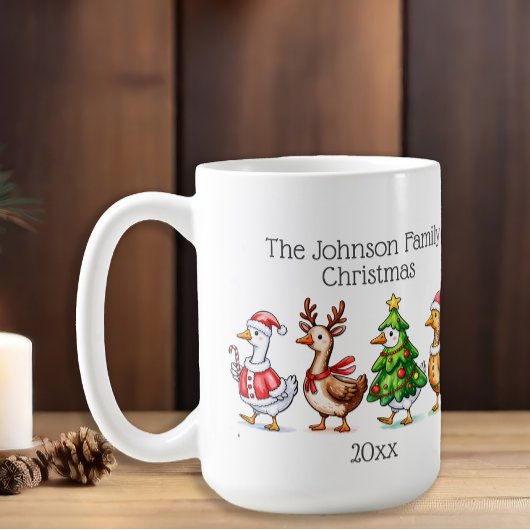 Mug Fantaisie Famille Noël