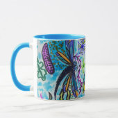 Mug Fantaisie Libellule  (Gauche)