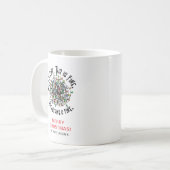 Mug Fantaisie Noël "Tout va bien" (Devant gauche)