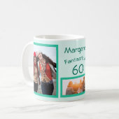 Mug Fantastique à 60 meilleur ami collage photo d'anni (Devant gauche)