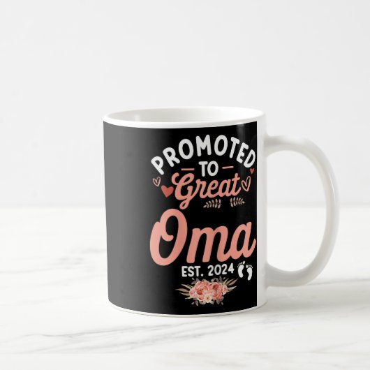 Mug Fantastique Chemise De Fête Des Mères Promu À Gran (Droite)