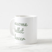 Mug fantastique danseur de ballet Citation Dancer cade (Devant gauche)