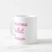 Mug fantastique danseur de ballet Citation Dancer cade (Devant gauche)