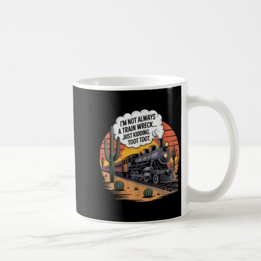 Mug Fantastique épave De Train Juste À Casser Toot Too (Droite)