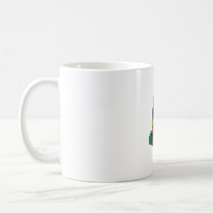 Mug Fantastique lumière Noël Chapeau Tamaskan Chien No