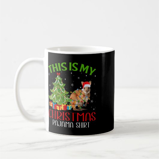 Mug Fantastique Noël Père Noël Lumières C'Est Mon Kang (Gauche)