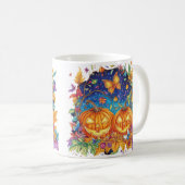 Mug Fantastique nuit Citrouille (Devant droit)