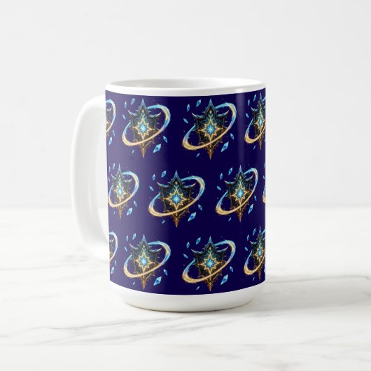 Mug Fantasy Emblem with Floating Blades – Magical Ener (Devant gauche)