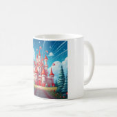 Mug Fantasy Image Of A Candy Cane Castle (Devant droit)