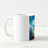 Mug Fantasy Image Of A Candy Cane Castle (Gauche)