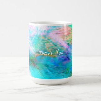Mug Fantasy Magic Abstract – Rainbow Whimsy Thanks