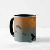 Mug Fantasy Night Of A Full Moon And Crows (Devant gauche)