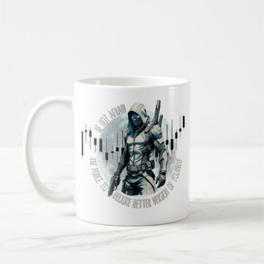 Mug Fantasy trade design | Cyberpunk | Self growth (Gauche)