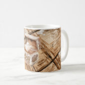 Mug Fantôme amical en bois de grenier Boo? (Devant droit)