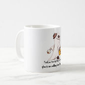 Mug Fantôme avec Citrouille (Devant gauche)