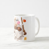 Mug Fantôme Bubble Gum & balançoire de teckel Hallowee (Devant droit)