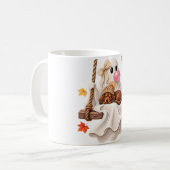 Mug Fantôme Bubble Gum & balançoire de teckel Hallowee (Devant gauche)