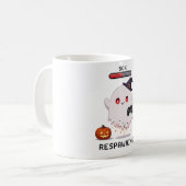 Mug Fantôme de jeu Halloween Respawning (Devant gauche)