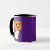 Mug fantôme de la tête citrouille (Devant gauche)