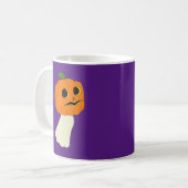 Mug fantôme de la tête citrouille (Devant gauche)