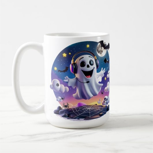 Mug Fantôme de musique (Gauche)