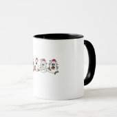 Mug Fantôme de Noël Épouvantable Vacances Halloween No (Devant droit)